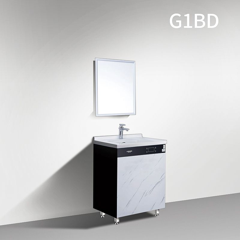 热净浴室柜G1BD-宝石白