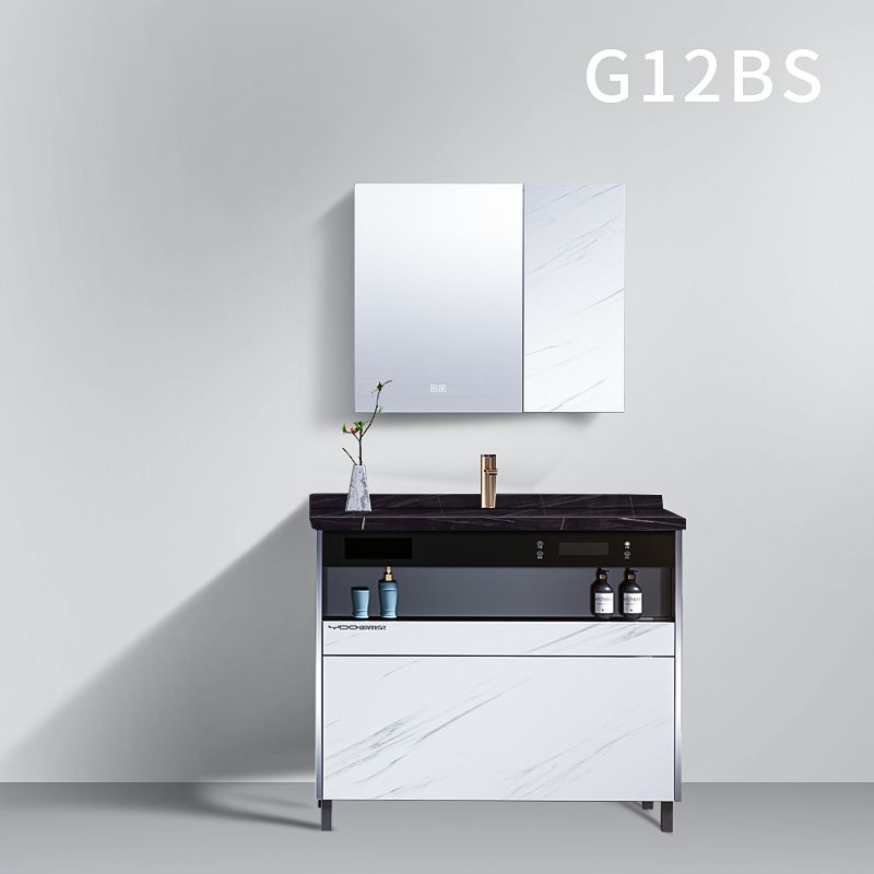 热净浴室柜G12BS-雪丽白